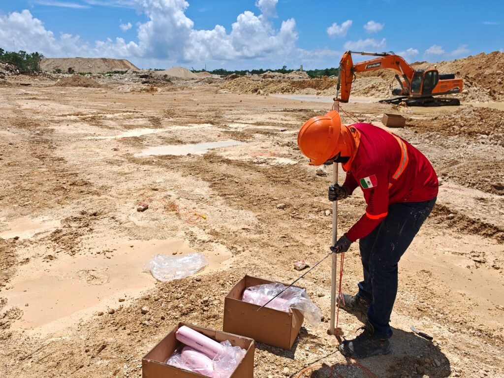 Comercialización de explosivos y detonación para Tren Maya-SEDENA